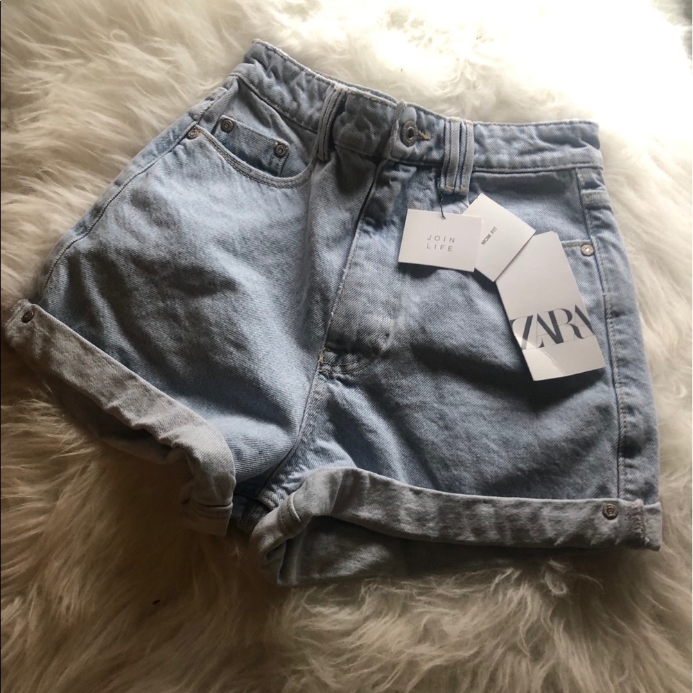 Mom jean shorts